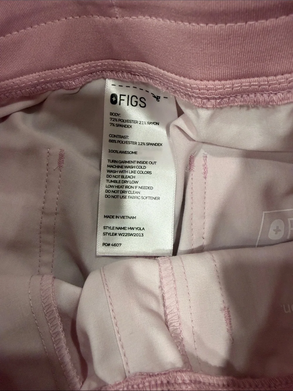 Figs matching scrub